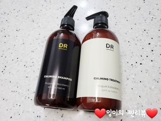 디알 카밍 샴푸 트리트먼트 500ml 세트 — 5점을 준 리뷰어가 2021년 9월 올린 사용 사진