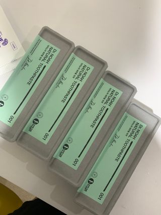 닥터노아 네추럴/네추럴 F 치약 4ea — 5점을 준 리뷰어가 2021년 4월 올린 사용 사진