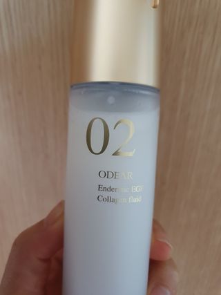 ODEAR ENDERMIC EGF COLLAGEN FLUID 오데어 엔더믹 이지에프 콜라겐 플루이드 — 5점을 준 리뷰어가 2022년 4월 올린 사용 사진