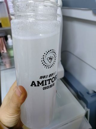 주식회사 씨크릿비에프랩 마시는 아미노산 아미토리 열대과일맛 14포 [1포, 5g / 보틀증정] — 5점을 준 리뷰어가 2022년 12월 올린 사용 사진