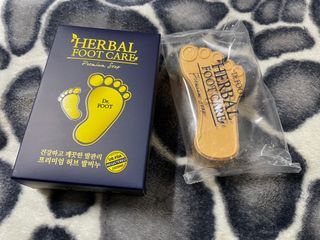 제이제이바이오 닥터풋 허브발비누 — 4.5점을 준 리뷰어가 2021년 12월 올린 사용 사진
