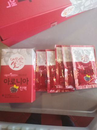 서울약사신협_내몸애생발란스아로니아_70ml x 30포 — 5점을 준 리뷰어가 2021년 6월 올린 사용 사진
