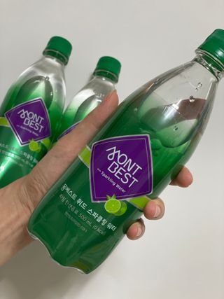 몽베스트 Montbest with Sparkling water Lime20병 — 5점을 준 리뷰어가 2022년 7월 올린 사용 사진