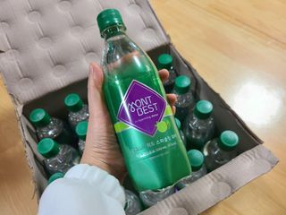 몽베스트 Montbest with Sparkling water Lime20병 — 5점을 준 리뷰어가 2021년 10월 올린 사용 사진