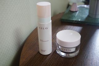 프리마인 바르기만 하면 철벽 스킨케어+24시간 마스크팩 효과. 셀라브 리제너레이팅 시스템 부스터+크림 세트 — 5점을 준 리뷰어가 2023년 7월 올린 사용 사진