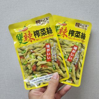 루시델리 야미하우스 홍콩 스파이시 프리미엄 짜사이 무침 500g — 2.5점을 준 리뷰어가 2024년 6월 올린 사용 사진