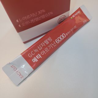 메타아르기닌 GC녹십자웰빙 메타 아르기닌 6000 플러스 오르니틴 — 5점을 준 리뷰어가 2022년 9월 올린 사용 사진