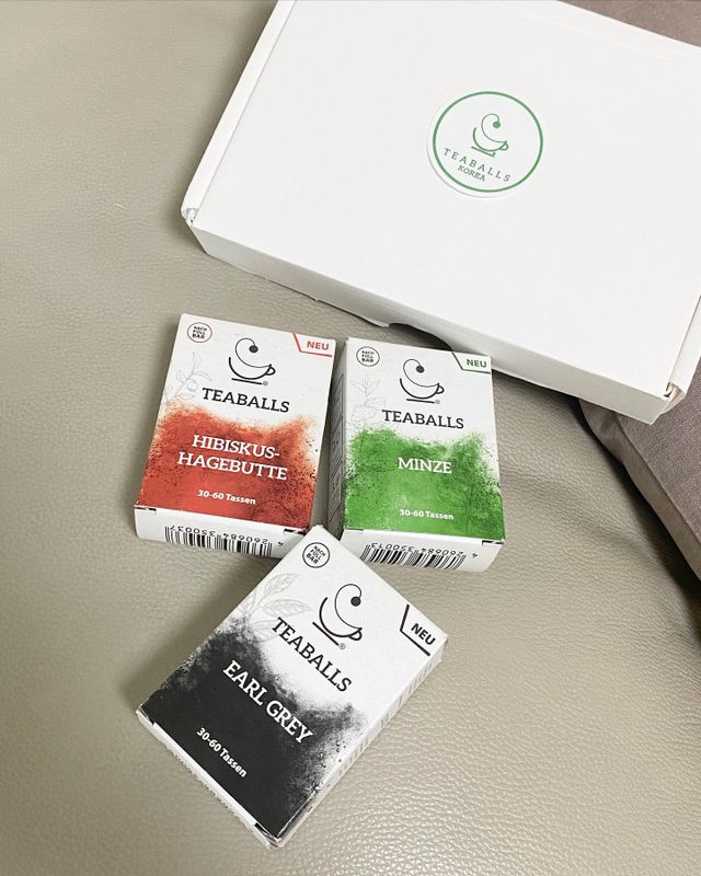 [티볼스] 친환경 허브티 민트,얼그레이,히비스커스 3종 리뷰 사진