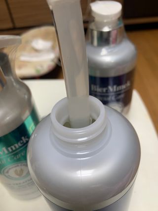 비어멕 독일맥주효모 천연탈모샴푸 — 5점을 준 리뷰어가 2021년 1월 올린 사용 사진