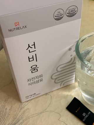 [뉴트릴렉스] 선비움 첨가물 없는 착한 차전자피 식이섬유  2박스 — 5점을 준 리뷰어가 2021년 8월 올린 사용 사진
