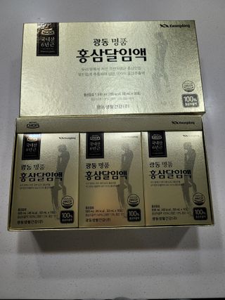 광동생활건강 광동 명품 홍삼달임액 50mL x 30포 — 5점을 준 리뷰어가 2023년 4월 올린 사용 사진