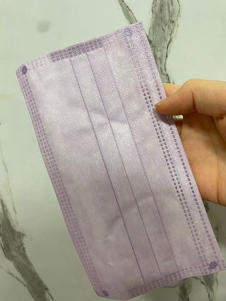 에어에이드 컬러 덴탈 마스크 — 5점을 준 리뷰어가 2021년 8월 올린 사용 사진