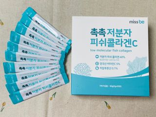 미스비 촉촉 저분자 피쉬콜라겐C — 5점을 준 리뷰어가 2021년 7월 올린 사용 사진