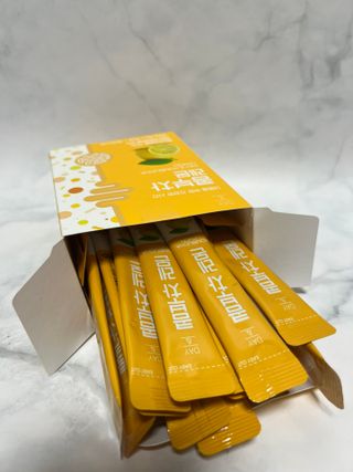 참앤들황토농원 7가지 맛! 탄산 톡톡! 스파클링! 데이앤 콤부차 7종 10포 1박스씩 ★총 7박스★ — 5점을 준 리뷰어가 2023년 2월 올린 사용 사진