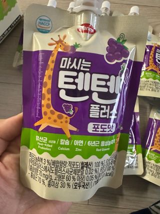 나우캠페인용 [한미사이언스] 우리 아이 튼튼, 엄마 마음 든든! 마시는텐텐 플러스 (100ml*10입) — 5점을 준 리뷰어가 2023년 12월 올린 사용 사진