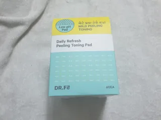 닥터에프파이브 데일리 리프레쉬 필링 토닝 패드 60매 — 4점을 준 리뷰어가 2022년 5월 올린 사용 사진