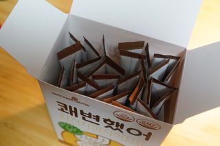 메이준뉴트리 쾌변했어 차전자피 식이섬유[30포/1박스] — 5점을 준 리뷰어가 2021년 4월 올린 사용 사진