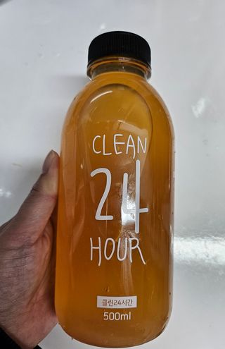 클린24시간 레드박스 1BOX(5포) + 전용보틀(500ml) — 5점을 준 리뷰어가 2024년 3월 올린 사용 사진