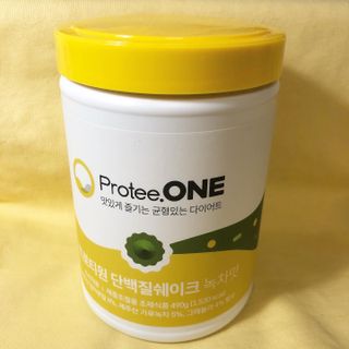 프로티원 단백질쉐이크 녹차맛 2주분 1통+보틀 — 4점을 준 리뷰어가 2021년 4월 올린 사용 사진