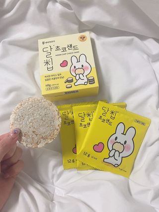 네이처오다 달칩 초코샌드 — 5점을 준 리뷰어가 2021년 1월 올린 사용 사진
