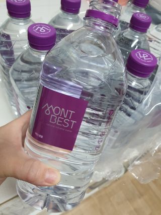 몽베스트 MONTBEST 1L 12입 — 5점을 준 리뷰어가 2022년 2월 올린 사용 사진