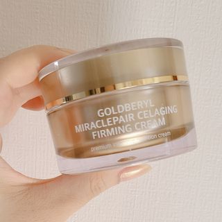 피부미 골드베릴 미라클페어 세레이징 퍼밍 크림 50ml — 5점을 준 리뷰어가 2021년 9월 올린 사용 사진