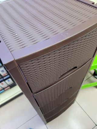 올맘 커넥트 5단 서랍장+분리커버+연결선반 구성 아이보리/브라운 — 5점을 준 리뷰어가 2021년 8월 올린 사용 사진