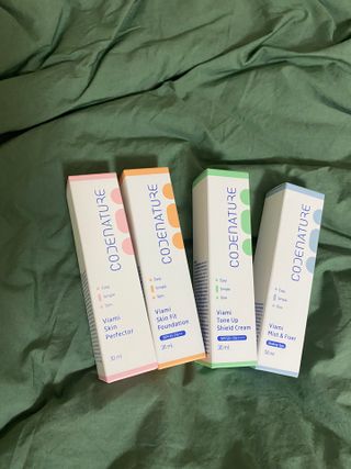 코드네이처 비아미 퍼펙트 케어 4종 — 3.5점을 준 리뷰어가 2021년 10월 올린 사용 사진
