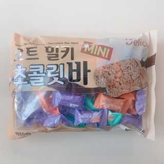 델리스 오트 밀키 초콜릿 바 — 5점을 준 리뷰어가 2023년 1월 올린 사용 사진