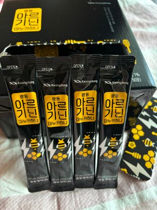 광동생활건강 [광동] 아르기닌 마누카 허니 20mlx50포 — 5점을 준 리뷰어가 2023년 12월 올린 사용 사진