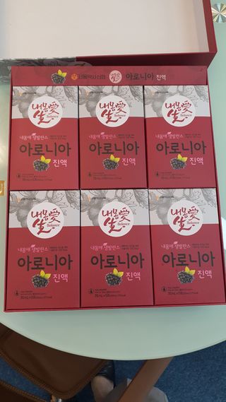 서울약사신협_내몸애생발란스아로니아_70ml x 30포 — 5점을 준 리뷰어가 2021년 7월 올린 사용 사진