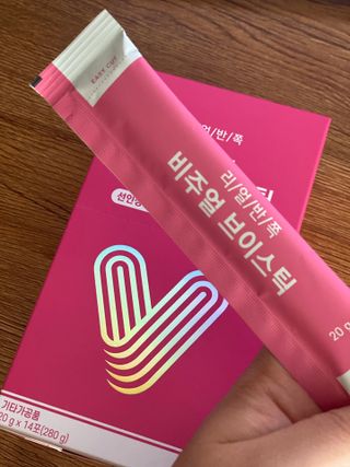 필리브 비주얼 브이스틱 — 5점을 준 리뷰어가 2021년 5월 올린 사용 사진