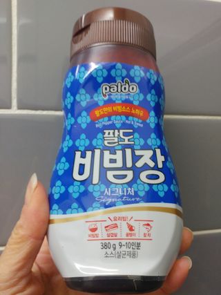 팔도비빔장 시그니처 380g 2개 — 5점을 준 리뷰어가 2022년 2월 올린 사용 사진