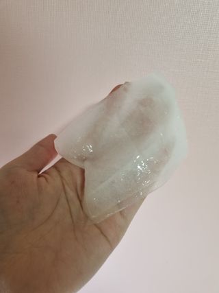 체르엠 그린 케비어 더블워터 마스크팩 5매입  2팩 — 5점을 준 리뷰어가 2021년 11월 올린 사용 사진