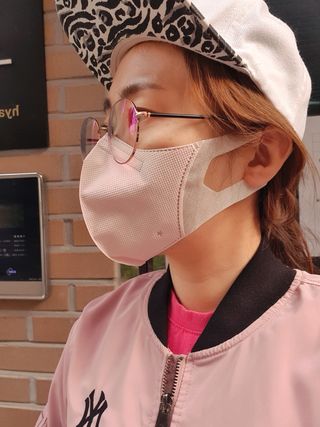 끌린에르 스포츠 귀편한 새부리형 마스크 (뉴컬러포함) — 5점을 준 리뷰어가 2022년 5월 올린 사용 사진