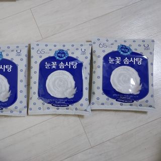 딜라이트 프로젝트  달콤한 눈꽃 간식세트( 눈꽃 솜사탕 / 레몬라임 솜사탕 / 달고나 총 7EA+스마트톡 증정) — 5점을 준 리뷰어가 2022년 4월 올린 사용 사진