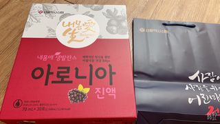 서울약사신협_내몸애생발란스아로니아_70ml x 30포 — 5점을 준 리뷰어가 2021년 6월 올린 사용 사진
