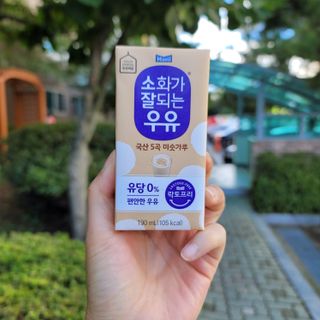 소화가 잘되는 우유 국산 5곡 미숫가루 — 4점을 준 리뷰어가 2021년 9월 올린 사용 사진