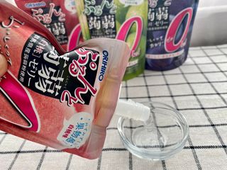 ORIHIRO 오리히로 곤약젤리 제로칼로리 130g 4종 4팩(맛별로 1팩씩) — 5점을 준 리뷰어가 2023년 1월 올린 사용 사진