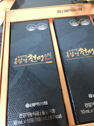 서울약사신협 약사신협_천명플러스스틱_10mlx30포 — 4점을 준 리뷰어가 2021년 5월 올린 사용 사진