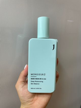 [정우성 올인원] 무슈제이 베이직 아쿠아 올인원 / 남자 화장품 브랜드 — 5점을 준 리뷰어가 2021년 3월 올린 사용 사진