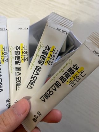 체인미 국화꽃 추출분말 에스오에스 곡류효소 과일채소 17종 혼합 분말 스틱 — 5점을 준 리뷰어가 2021년 11월 올린 사용 사진