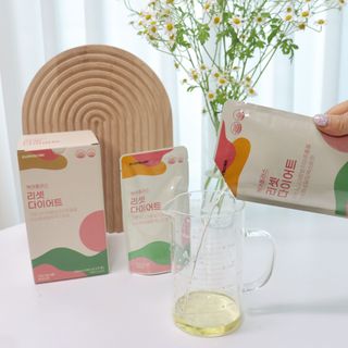 [경남제약헬스케어] 케어플러스 리셋 다이어트 청포도맛 100ml X 5포 (5일분) — 5점을 준 리뷰어가 2023년 3월 올린 사용 사진