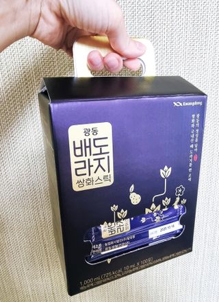 광동생활건강 나우 [광동] 배도라지 쌍화스틱 10mL x 100포 — 5점을 준 리뷰어가 2023년 11월 올린 사용 사진