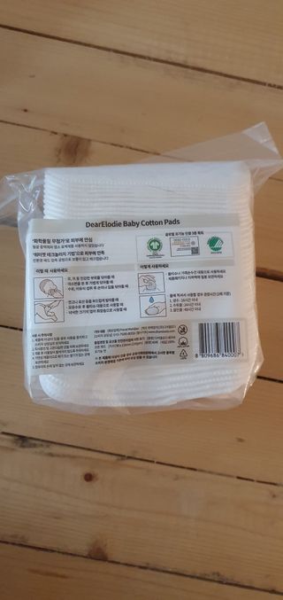 디어엘로디 프리미엄 유기농 유아 솜티슈 40매 3Pack +60매 1Pack 혼합형 — 5점을 준 리뷰어가 2021년 4월 올린 사용 사진