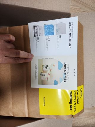 디어엘로디 유기농 무표백 건티슈 60매 — 5점을 준 리뷰어가 2022년 11월 올린 사용 사진