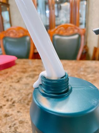 [포레스트스토리] B7 안티 헤어로스 샴푸1,000ml + 헤어팩 1,000ml — 4점을 준 리뷰어가 2021년 4월 올린 사용 사진