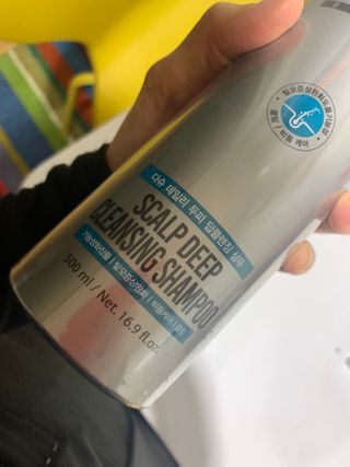 다슈코리아 다슈 데일리 두피 딥 클렌징 샴푸 500ml — 5점을 준 리뷰어가 2021년 2월 올린 사용 사진