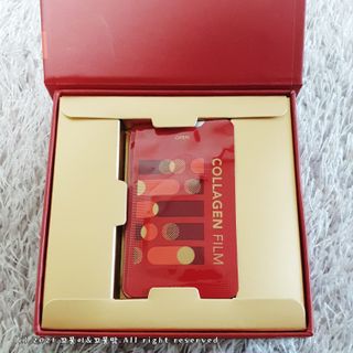 프리마인 귀족의 콜라겐, 92배 흡수율. 럭셔리 프리미엄 셀라브 콜라겐필름 30매 — 5점을 준 리뷰어가 2021년 11월 올린 사용 사진