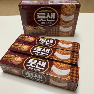 롯데제과 롯샌 카페크런치 — 5점을 준 리뷰어가 2021년 10월 올린 사용 사진